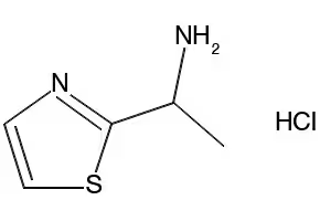 1-(THIAZOL-2-YL)ETHANAMINE HYDROCHLORIDE structure, CAS 947662-64-8