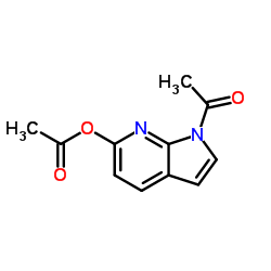 1-ACETYL-6-ACETOXYL-7-AZAINDOLE structure, CAS 55052-25-0