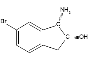 1-AMINO-2,3-DIHYDRO-1H-INDEN-2-OL structure, CAS 74165-73-4