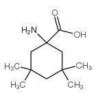 1-AMINO-3,3,5,5-TETRAMETHYLCYCLOHEXANECARBOXYLIC ACID structure, CAS 13725-03-6