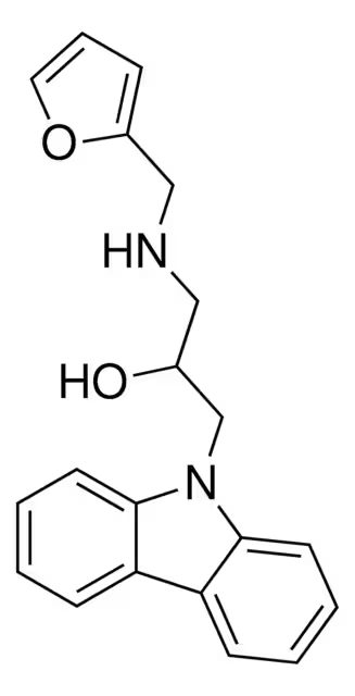 1-AMINO-3-(FURAN-2-YLMETHOXY)PROPAN-2-OL structure, CAS 5380-89-2