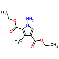 1-AMINO-3-METHYL-1H-PYRROLE-2,4-DICARBOXYLIC ACID DIETHYL ESTER structure, CAS 427878-69-1