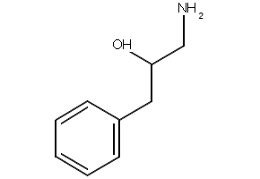 1-AMINO-3-PHENYLPROPAN-2-OL structure, CAS 50411-26-2