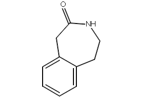 1-AMINO-4,5-DIHYDRO-1H-BENZO[D]AZEPIN-2(3H)-ONE structure, CAS 253185-43-2