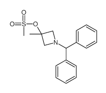 1-BENZHYDRYL-3-METHYLAZETIDIN-3-YL METHANESULFONATE structure, CAS 133891-87-9