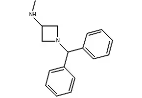 1-BENZHYDRYL-N-METHYLAZETIDIN-3-AMINE structure, CAS 69159-49-5