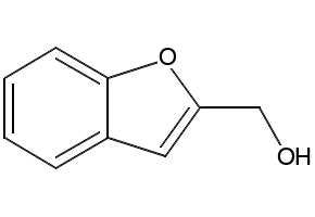 1-BENZOFURAN-2-YLMETHANOL structure, CAS 55038-01-2