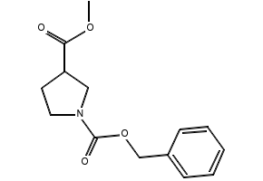 1-BENZYL 3-METHYL PYRROLIDINE-1,3-DICARBOXYLATE structure, CAS 188847-00-9