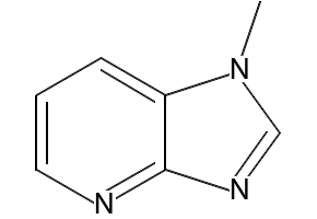 1-BENZYL-1H-IMIDAZO[4,5-B]PYRIDINE structure, CAS 105942-43-6
