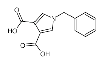 1-BENZYL-1H-PYRROLE-3,4-DICARBOXYLIC ACID structure, CAS 86731-90-0