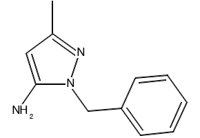 1-BENZYL-3-METHYL-1H-PYRAZOL-5-AMINE HYDROCHLORIDE structure, CAS 1134-82-3