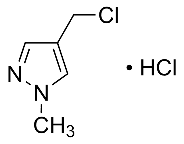 1-BENZYL-4-(CHLOROMETHYL)-1H-PYRAZOLE HYDROCHLORIDE structure, CAS 861135-54-8