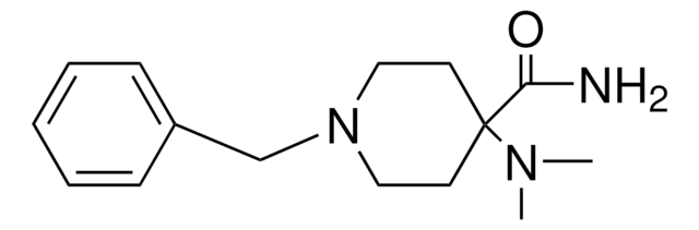 1-BENZYL-4-(DIMETHYLAMINO)PIPERIDINE-4-CARBOXAMIDE structure, CAS 1762-51-2
