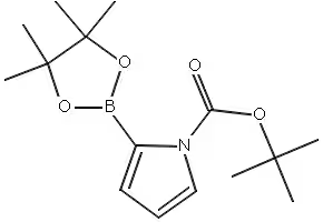 1-BOC-2-(4,4,5,5-TETRAMETHYL-1,3,2-DIOXABOROLAN-2-YL)-1H-PYRROLE structure, CAS 1072944-98-9