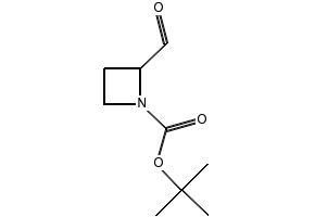 1-BOC-2-FORMYLAZETIDINE structure, CAS 852324-38-0