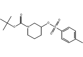 1-BOC-3-(P-TOLYLSULFONYLOXY)PIPERIDINE structure, CAS 85275-46-3