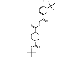 1-BOC-4-((2-(TRIFLUOROMETHYL)PHENYL)AMINO)PIPERIDINE structure, CAS 881391-34-0