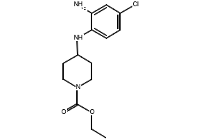 1-BOC-4-((2-CHLOROPHENYL)AMINO)PIPERIDINE structure, CAS 946399-73-1