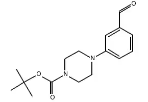 1-BOC-4-(3-FORMYLPHENYL)PIPERAZINE structure, CAS 1257849-25-4