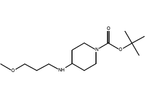 1-BOC-4-(3-METHOXYPROPYLAMINO)PIPERIDINE structure, CAS 887588-23-0