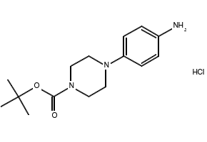 1-BOC-4-(4-AMINOPHENYL)PIPERAZINE DIHYDROCHLORIDE structure, CAS 193902-64-6