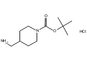 1-BOC-4-(AMINOMETHYL)PIPERIDINE HYDROCHLORIDE structure, CAS 359629-16-6