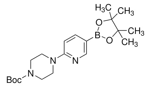 1-BOC-4-[5-(4,4,5,5-TETRAMETHYL-1,3,2-DIOXABOROLAN-2-YL)PYRIDIN-2-YL]PIPERAZINE structure, CAS 496786-98-2