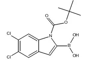 1-BOC-5,6-DICHLORO-1H-INDOLE structure, CAS 1209183-93-6