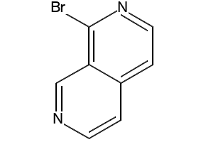 1-BROMO-2,7-NAPHTHYRIDINE structure, CAS 86278-61-7