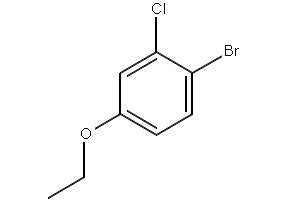 1-BROMO-2-CHLORO-4-ETHOXYBENZENE structure, CAS 313545-43-6