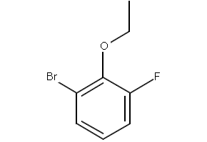 1-BROMO-2-ETHOXY-3-FLUOROBENZENE structure, CAS 909302-84-7