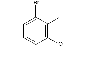 1-BROMO-2-IODO-3-METHOXYBENZENE structure, CAS 450412-22-3