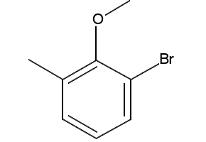 1-BROMO-2-METHOXY-3-METHYLBENZENE structure, CAS 52200-69-8