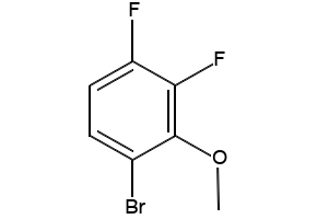 1-BROMO-3,4-DIFLUORO-2-METHOXYBENZENE structure, CAS 888318-22-7
