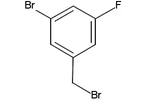 1-BROMO-3-(BROMOMETHYL)-5-FLUOROBENZENE structure, CAS 216755-57-6