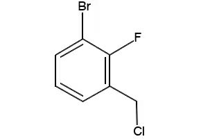 1-BROMO-3-(CHLOROMETHYL)-2-FLUOROBENZENE structure, CAS 786652-60-6