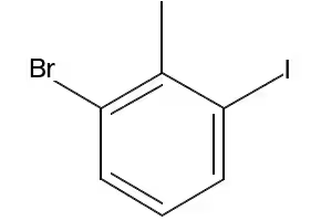 1-BROMO-3-IODO-2-METHYLBENZENE structure, CAS 97456-81-0