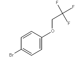 1-BROMO-4-(2,2,2-TRIFLUOROETHOXY)BENZENE structure, CAS 106854-77-7