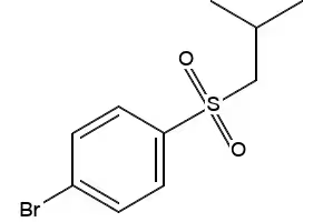 1-BROMO-4-(ISOBUTYLSULFONYL)BENZENE structure, CAS 856060-51-0