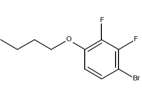 1-BROMO-4-BUTOXY-2,3-DIFLUOROBENZENE structure, CAS 247176-22-3