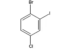 1-BROMO-4-CHLORO-2-IODOBENZENE structure, CAS 148836-41-3