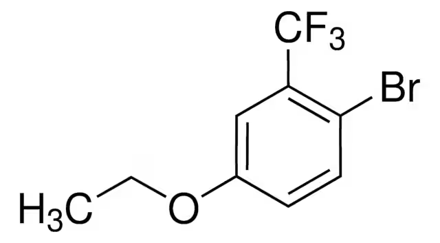 1-BROMO-4-ETHOXY-2-(TRIFLUOROMETHYL)BENZENE structure, CAS 156605-95-7