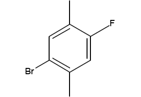 1-BROMO-4-FLUORO-2,5-DIMETHYLBENZENE structure, CAS 51760-04-4