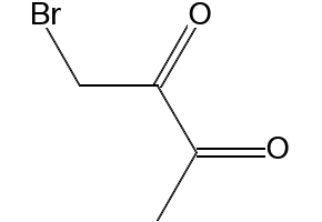 1-BROMOBUTANE-2,3-DIONE structure, CAS 5308-51-0