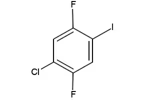 1-CHLORO-2,5-DIFLUORO-4-METHYLBENZENE structure, CAS 879093-04-6
