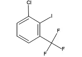 1-CHLORO-2-IODO-3-(TRIFLUOROMETHYL)BENZENE structure, CAS 203626-41-9