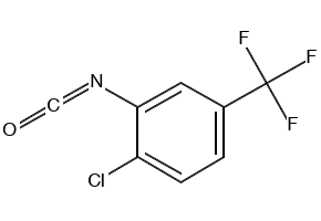 1-CHLORO-2-ISOCYANATO-4-(TRIFLUOROMETHYL)BENZENE structure, CAS 50528-86-4