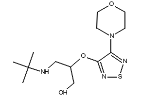 1-CHLORO-3-((4-MORPHOLINO-1,2,5-THIADIAZOL-3-YL)OXY)PROPAN-2-ONE structure, CAS 110638-01-2