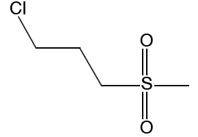1-CHLORO-3-(METHYLSULFONYL)PROPANE structure, CAS 54533-11-8