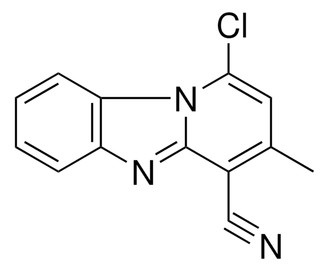 1-CHLORO-3-METHYLBENZO[4,5]IMIDAZO[1,2-A]PYRIDINE-4-CARBONITRILE structure, CAS 121105-78-0